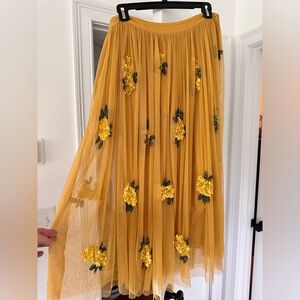 Maeve | Anthropologie midi skirt